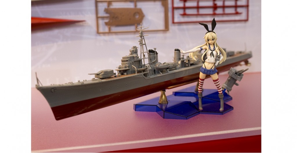 軍艦和艦娘”合體”!!「PLAMAX KC-01 駆逐艦✕艦娘島風」