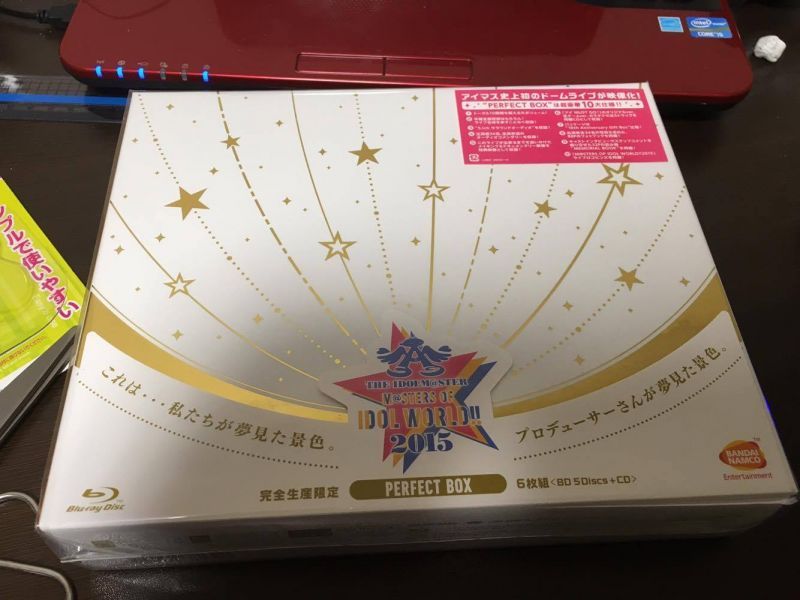 【敗家報告】THE IDOLM@STER M@STER OF IDOL WORLD!! 2015 Live Blu-ray “PERFECT BOX”