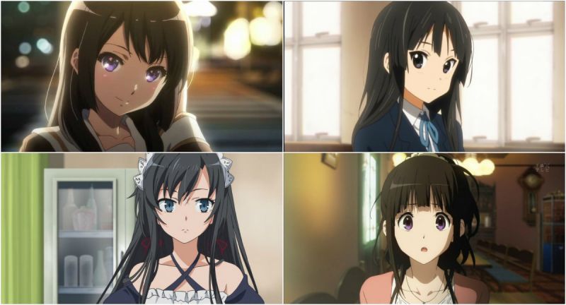 黑髮就是這麼自信,萬人票選黑髮女性角色人氣排行:第3名冰菓千反田、第2名大老師雪之下、第1名…?