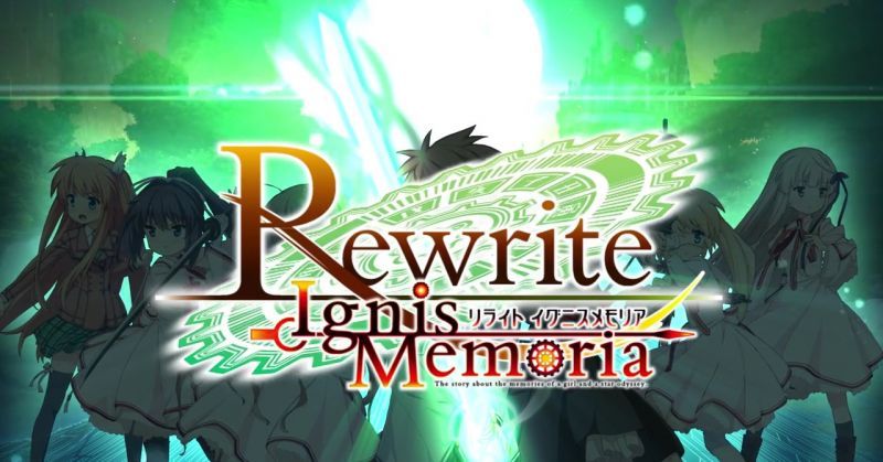 手遊「Rewrite IgnisMemoria」事前登錄開始,PS4/PS Vita遊戲「加速世界VS刀劍神域 千年黃昏」廣告公開!