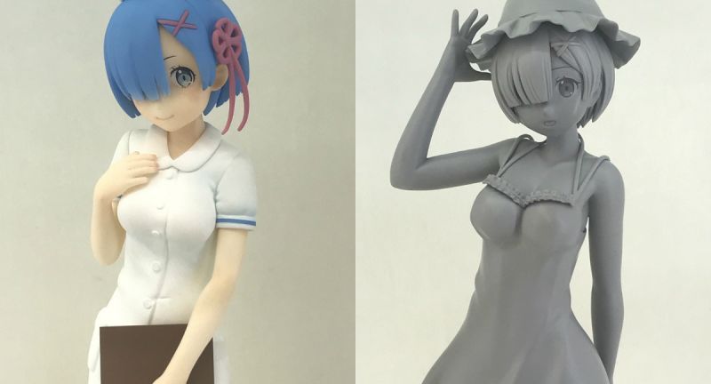 敢想敢幹的景品Figure,護士裝&夏裝連衣裙雷姆景品Figure10月登場!