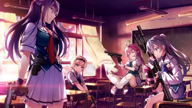 槍械少女射擊文字遊戲,全年齡向遊戲《灰色 Phantom Trigger》動畫化決定