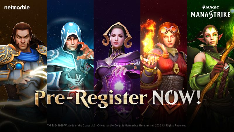 網石全新即時戰略手遊《Magic: ManaStrike》 事前預約正式開跑
