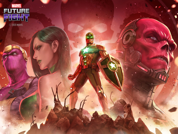 網石《MARVEL未來之戰》推出秘密帝國更新 揭露美國隊長全新驚人造型