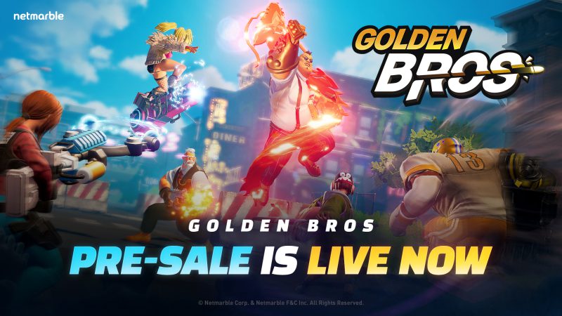 網石宣布《Golden Bros》首次預售大獲成功