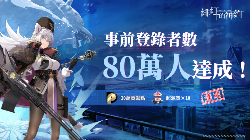史上最「巨」人心卡牌策略 RPG《緋紅的神約 Echocalypse》事前預約突破 80 萬 遊戲即將上線 台北電玩展接棒登場!
