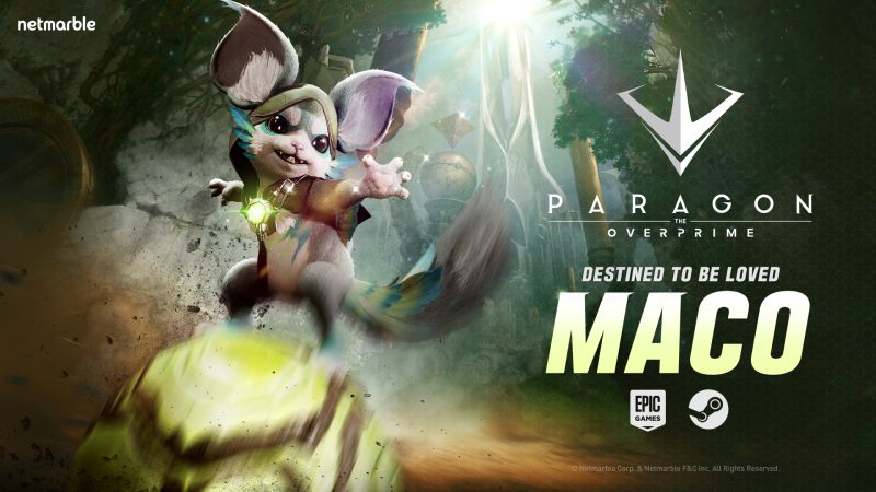 《PARAGON: THE OVERPRIME》全新原創英雄 丁達爾島守護者「瑪可」登場