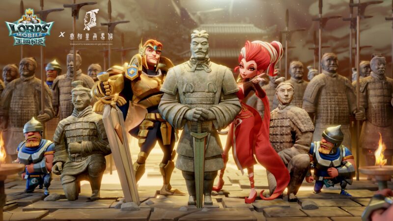 《王國紀元》×「秦始皇兵馬俑」聯動盛大登場 率領大秦鐵騎再創王國盛世!
