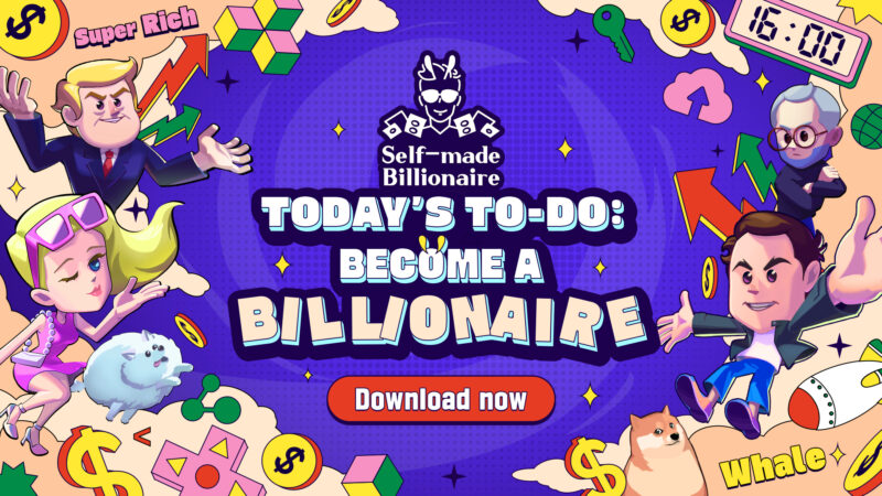 MARBLEX年度首款遊戲 《Self-made Billionaire: Stock Game》登場