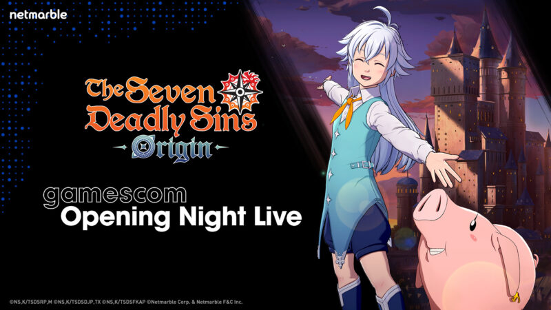 網石旗下開放世界RPG《七大罪:Origin》 將於8月19日Gamescom 2025Opening Night Live揭曉全新預告片