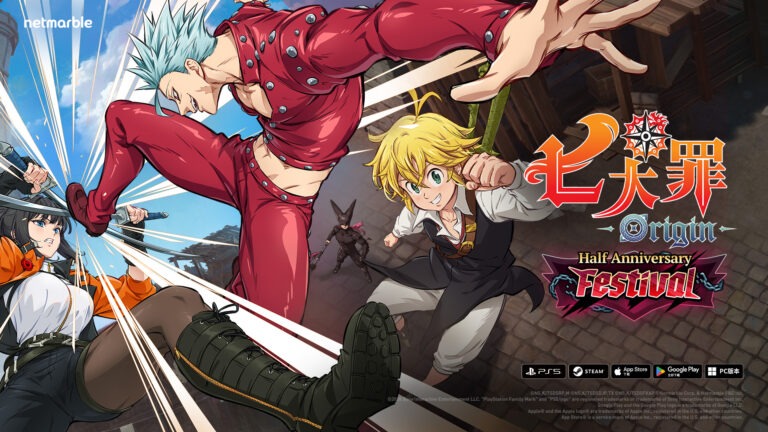 《七大罪:Origin》將於8月26日推出半週年慶典更新